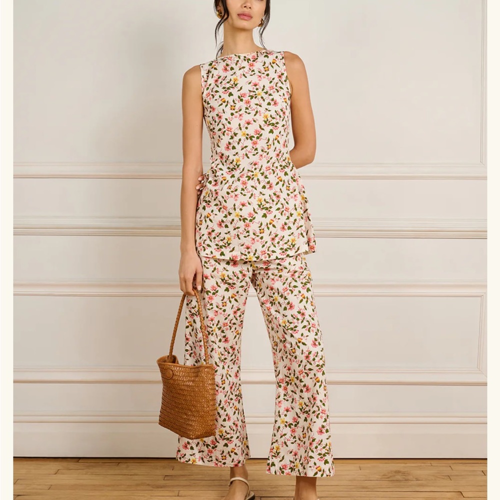 La Maregold Céline top and Nicole pant NWT